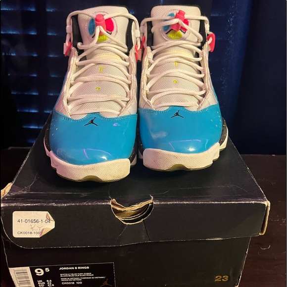 Jordan Other - Jordan 6 Rings ‘Blue Fury Cyber Pink’